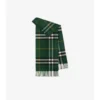 Sciarpa in cashmere con motivo a quadri