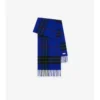 Sciarpa in cashmere con motivo a quadri