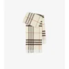 Sciarpa in cashmere con motivo a quadri
