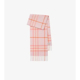 Sciarpa in cashmere con motivo a quadri