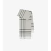 Sciarpa in cashmere con motivo a quadri