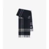 Sciarpa in cashmere con motivo a quadri