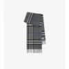 Sciarpa in cashmere con motivo a quadri