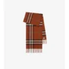Sciarpa in cashmere con motivo a quadri