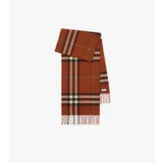 Sciarpa in cashmere con motivo a quadri
