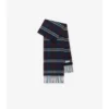 Sciarpa in cashmere con motivo a quadri