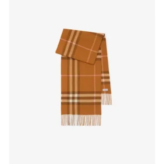 Sciarpa in cashmere con motivo a quadri