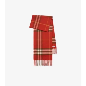 Sciarpa in cashmere con motivo a quadri