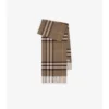 Sciarpa in cashmere con motivo a quadri