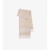 Sciarpa in cashmere con motivo a quadri
