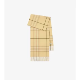 Sciarpa in cashmere con motivo a quadri