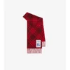 Sciarpa in cashmere con motivo a quadri
