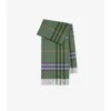 Sciarpa in cashmere con motivo a quadri