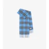 Sciarpa in cashmere con motivo a quadri