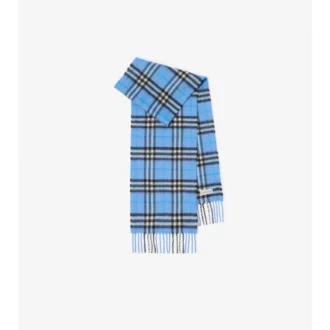 Sciarpa in cashmere con motivo a quadri