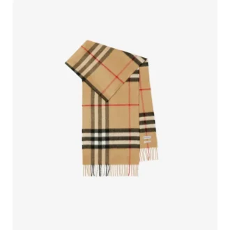 Sciarpa in cashmere con motivo a quadri