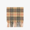 Sciarpa in cashmere con motivo a quadri