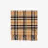 Sciarpa in cashmere con motivo a quadri