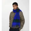 Sciarpa in cashmere con motivo a quadri