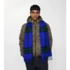 Sciarpa in cashmere con motivo a quadri