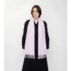 Sciarpa in cashmere con motivo a quadri