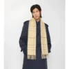 Sciarpa in cashmere con motivo a quadri