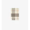 Sciarpa in cashmere con motivo a quadri