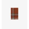 Sciarpa in cashmere con motivo a quadri