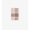 Sciarpa in cashmere con motivo a quadri