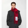Sciarpa in cashmere con motivo a quadri