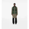 Sciarpa in cashmere con motivo a quadri