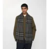 Sciarpa in cashmere con motivo a quadri