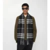 Sciarpa in cashmere con motivo a quadri