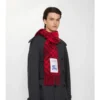 Sciarpa in cashmere con motivo a quadri