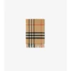 Sciarpa in cashmere con motivo a quadri