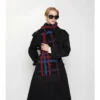 Sciarpa in cashmere con motivo a quadri Belt Check