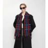 Sciarpa in cashmere con motivo a quadri Belt Check