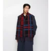 Sciarpa in cashmere con motivo a quadri Belt Check