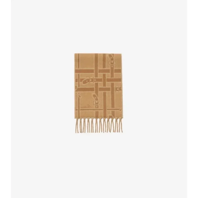 Sciarpa in cashmere con motivo a quadri Belt Check