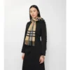 Sciarpa in cashmere con motivo Crystal Check