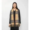 Sciarpa in cashmere con motivo Crystal Check