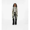 Sciarpa in cashmere e seta con motivo a quadri