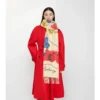 Sciarpa in cashmere EKD acquerellata