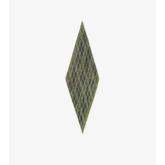 Sciarpa in chiffon di seta con motivo Belt Check