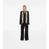 Sciarpa in seta a quadri skinny