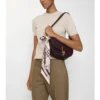 Sciarpa in seta a quadri skinny