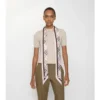 Sciarpa in seta a quadri skinny