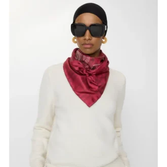 Sciarpa in seta Crystal EKD Check