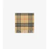 Sciarpa larga in cashmere con motivo EKD a punto croce