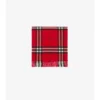 Sciarpa larga in cashmere con motivo EKD a punto croce